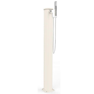 Doccia Tradizionale Jolly Go In Alluminio Con Doccetta Mobile Colore Sabbia Cv-Jg145/9001