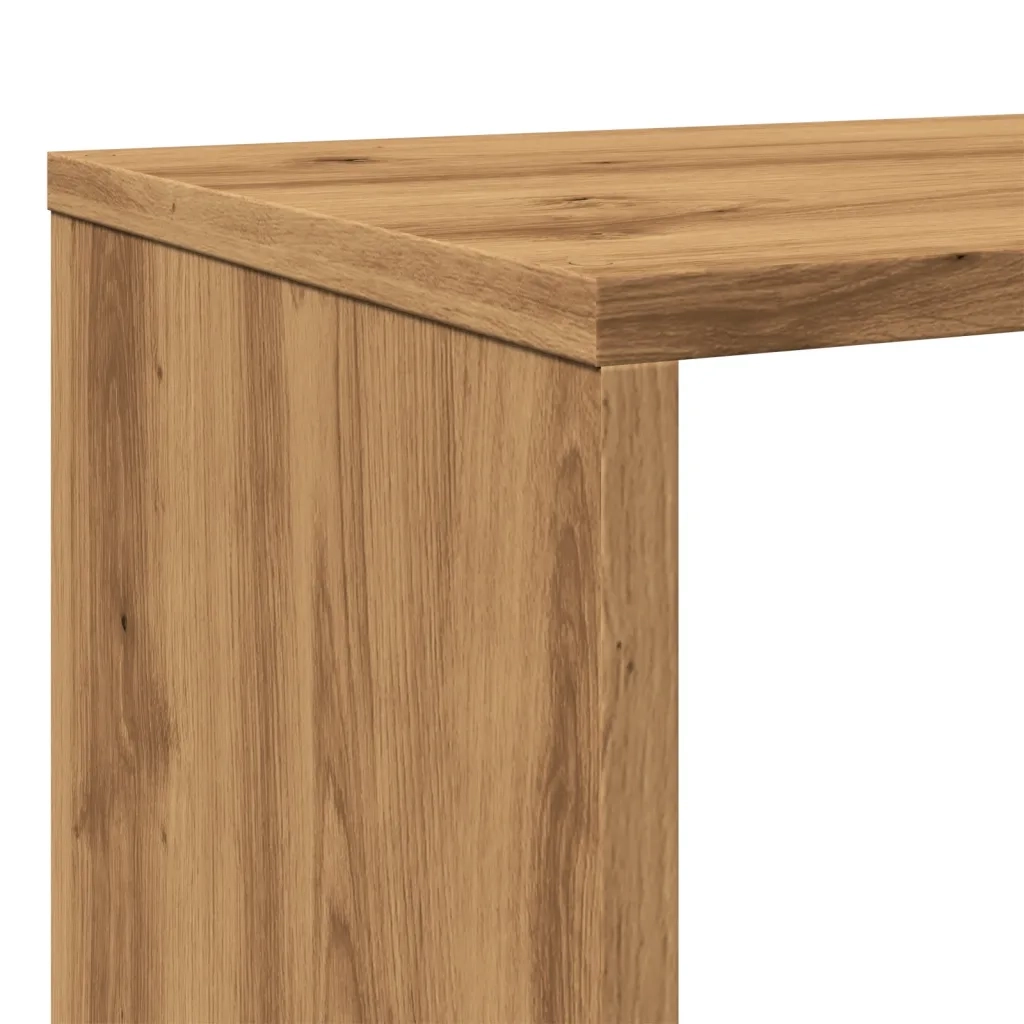 Libreria Rovere Artigianale 132x29x141,5cm in Legno Multistrato 3310315