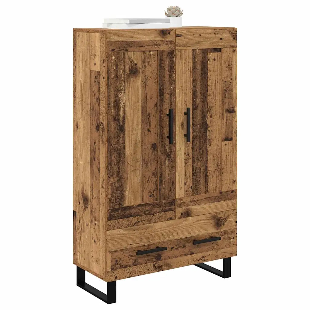 Credenza | Madia | Buffet da pranzo | Armadio da pranzo Legno vecchio 69,5 x 31 x 115 cm Legno multistrato