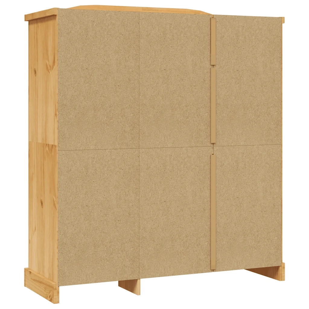 Armadio in Legno di Pino Messicano Corona Range 3 Ante 243733