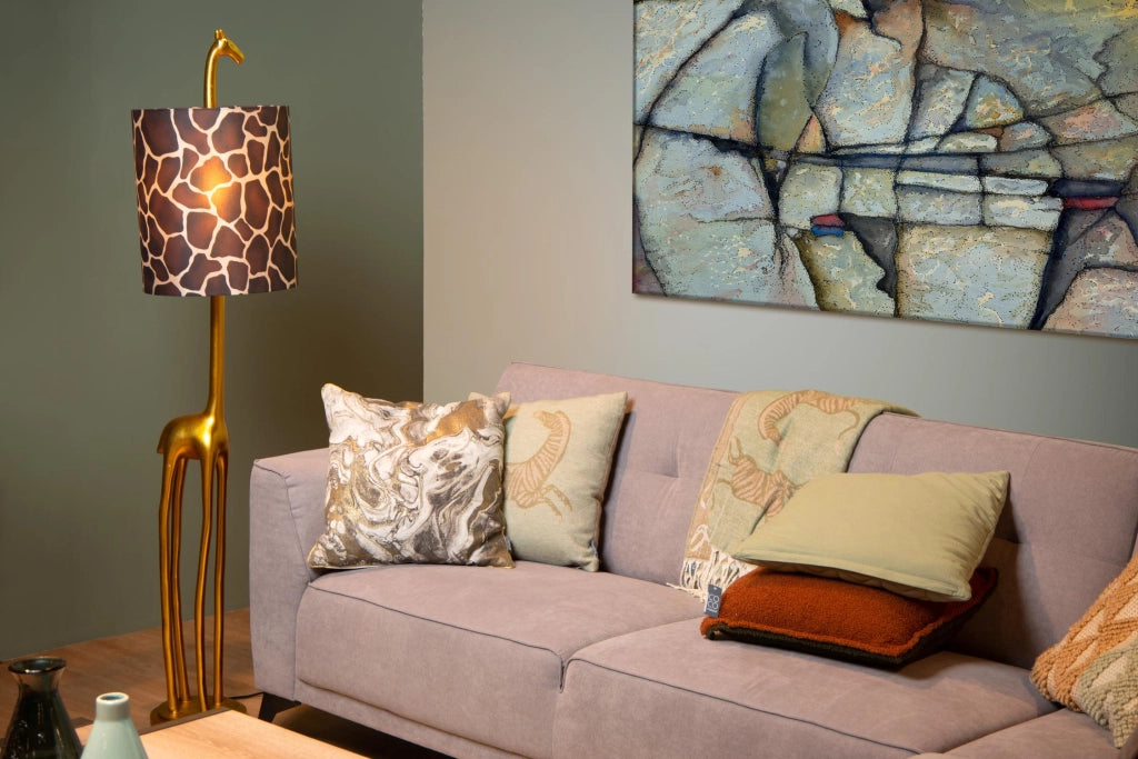 Lampada da terra giraffa oro-bronzo 1xE27 Lucide