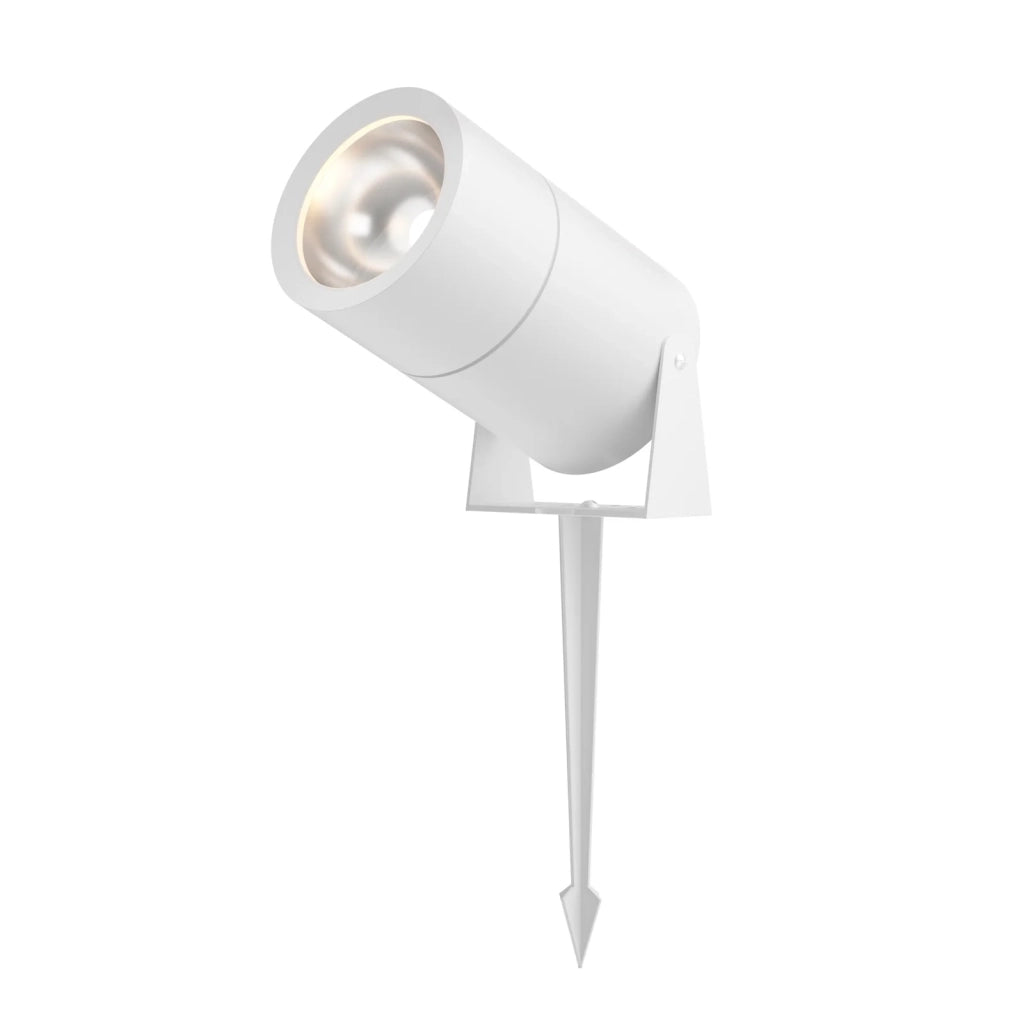 Lampada Da Esterno Moderna Bern Led Integrato 15W Alluminio Bianco Ip65