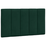 Cuscino Testiera Hanko Verde Scuro 90 cm in Velluto CFW4454319
