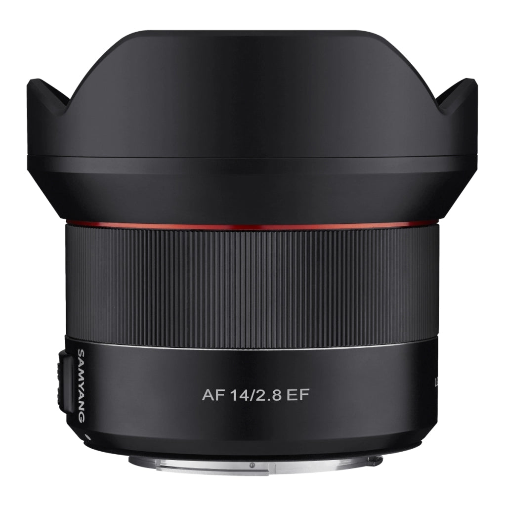 Obiettivo grandangolare AF 14mm F2,8 per Canon EF – angolo di campo 116,6° e autofocus – Grandangolo full-frame per fotocamere APS-C