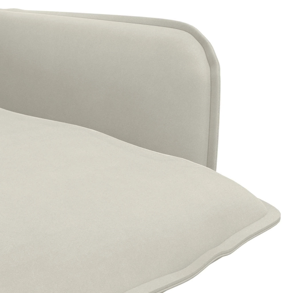 Poltrona Crema Velluto 42047731