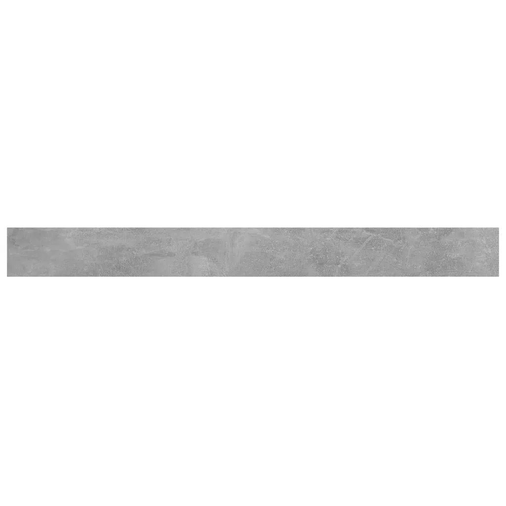 Ripiani Libreria 4 pz Grigio Cemento 100x10x1,5 cm Truciolato cod mxl 59407
