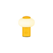 Lampada da tavolo LED senza fili GUSTAV vetro gialla Lucide