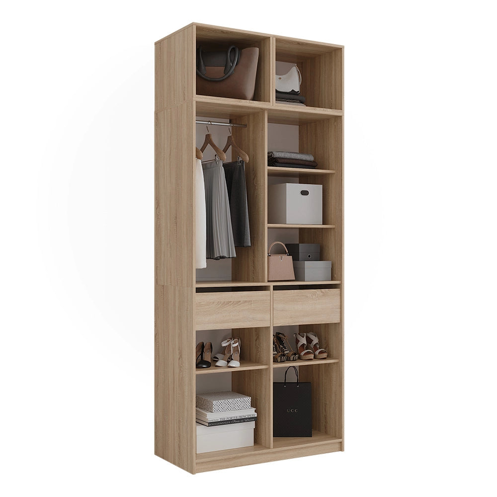 Armadio Elmo Sonoma 50 x 40 cm Set di 3 Vicco