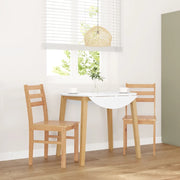 Sedie da Pranzo 2 pz in Legno Massello di Hevea 4102420