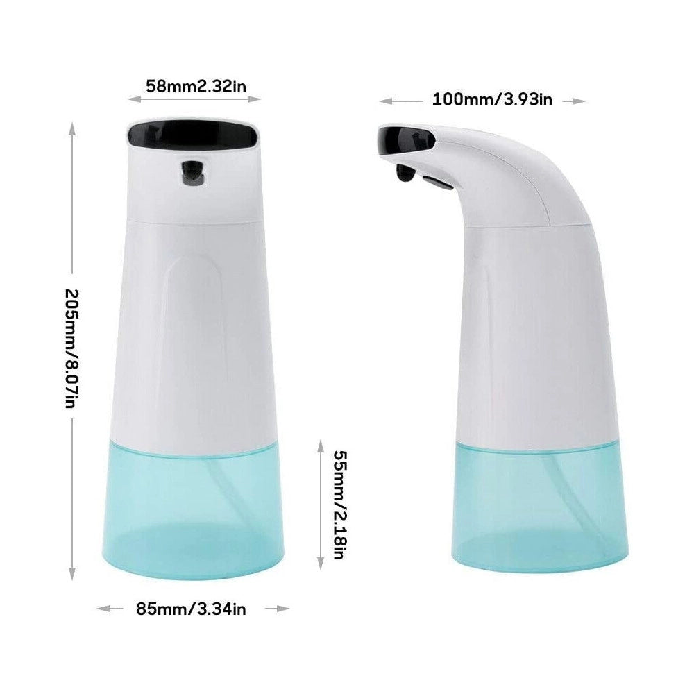 Trade Shop - Dispenser Erogatore Dosatore Sapone Automatico Infrarossi Con Fotocellula 280ml -