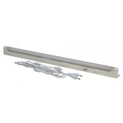Trade Shop - 10w Tubo Neon 75cm Led Completo Di Plafoniera T5 Luce Bianco Freddo 6500k Cavo -