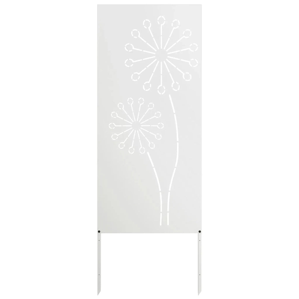 Schermo per privacy in giardino Traforo Bianco 50 x 140 cm CFW3583766