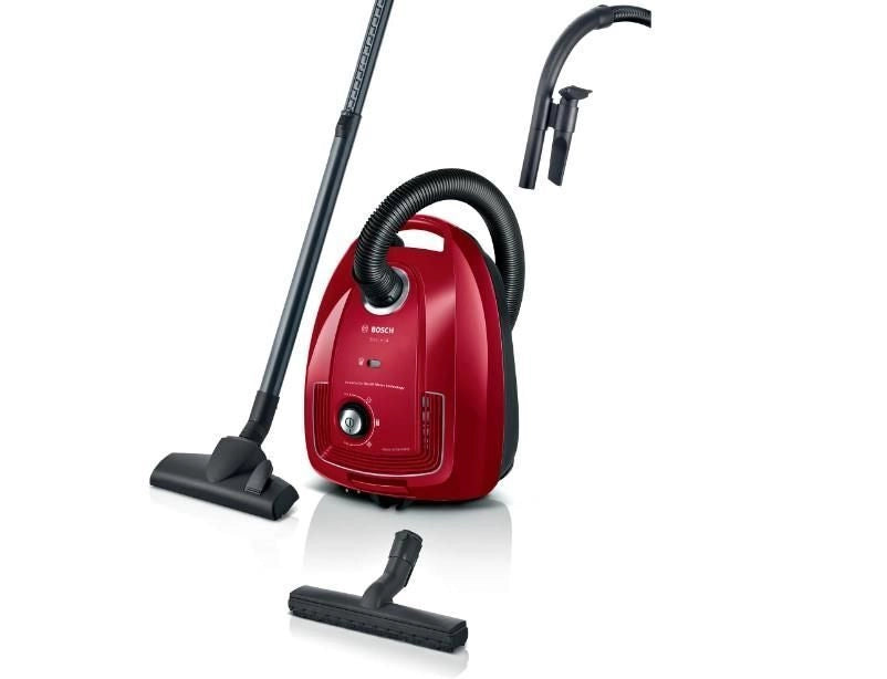 Bosch Serie 4 BGD38RD1H aspirapolvere a traino 4 L Aspiratore a cilindro Secco 600 W Sacchetto per la polvere