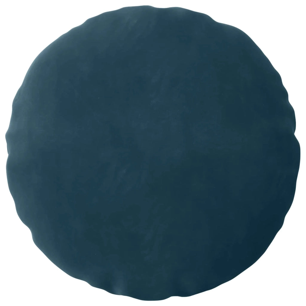 Federa 2 pcs HEERLEN Blu Ø 50 cm Velluto 922533