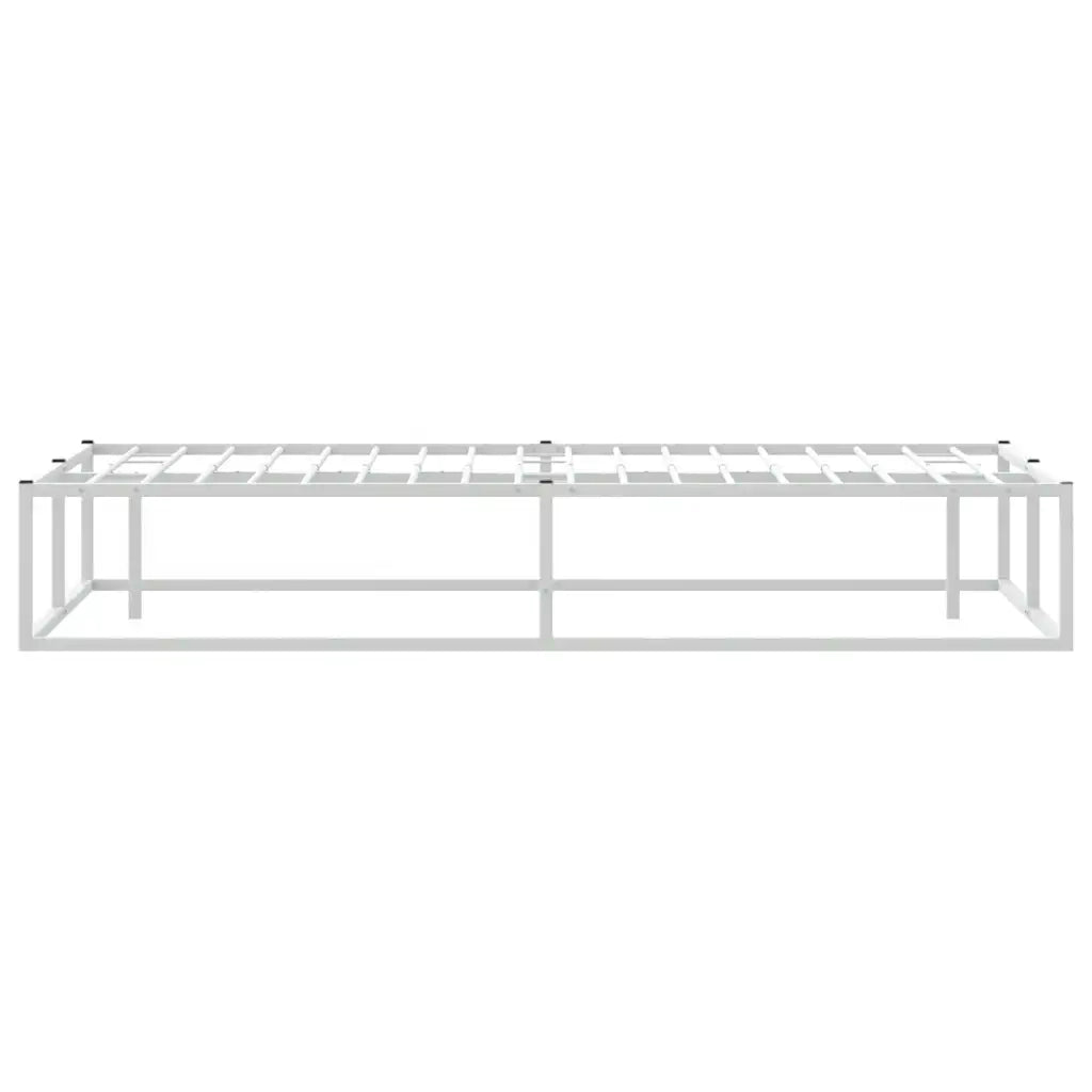 Giroletto senza Materasso Bianco 160x200 cm Metallo 4017426