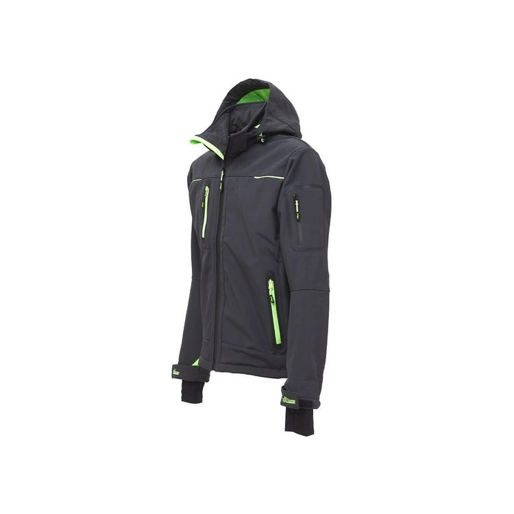 U-POWER GIACCONE SPACE GRIGIO-VERDE TG.   L- 1,0 pz