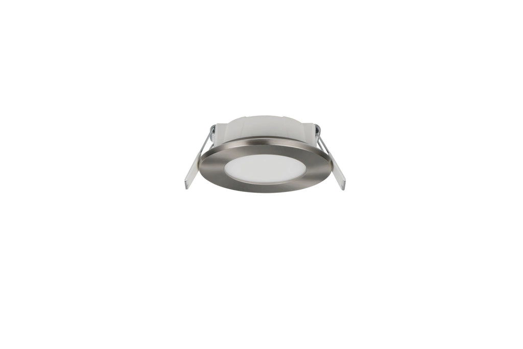 Faretto incasso LED HIMAL Trio 4W IP65 argento tondo