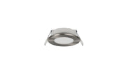 Faretto incasso LED HIMAL Trio 4W IP65 argento tondo