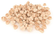 Inchiostro per tatuaggi 200 pezzi - Forma a cuore - Frangibile Bianco - Contenitore per pigmenti make-up - Coperchio contenitore - Materiale naturale di semina di lino - Coppe pigmenti