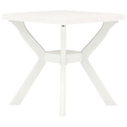 Tavolo da Bistrot Bianco 70x70x72 cm in Plastica cod mxl 34190