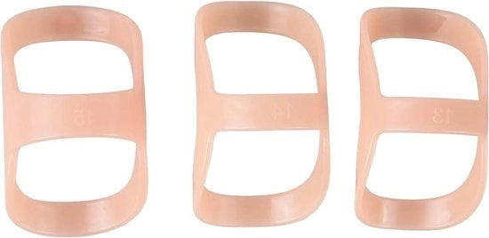 Sostegno per dita 3 - Supporto ovale - Spalla per artrosi - Stabilizzatore per dita.