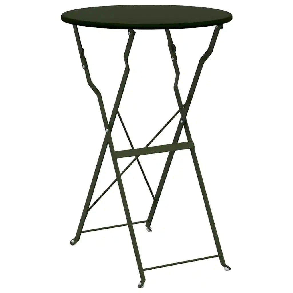 Tavolo da bistrot Verde Scuro Ø 50 x 71 cm 42002961