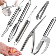 Set di frutta e verdura 6 in 1 - multifunzionale - acciaio inossidabile