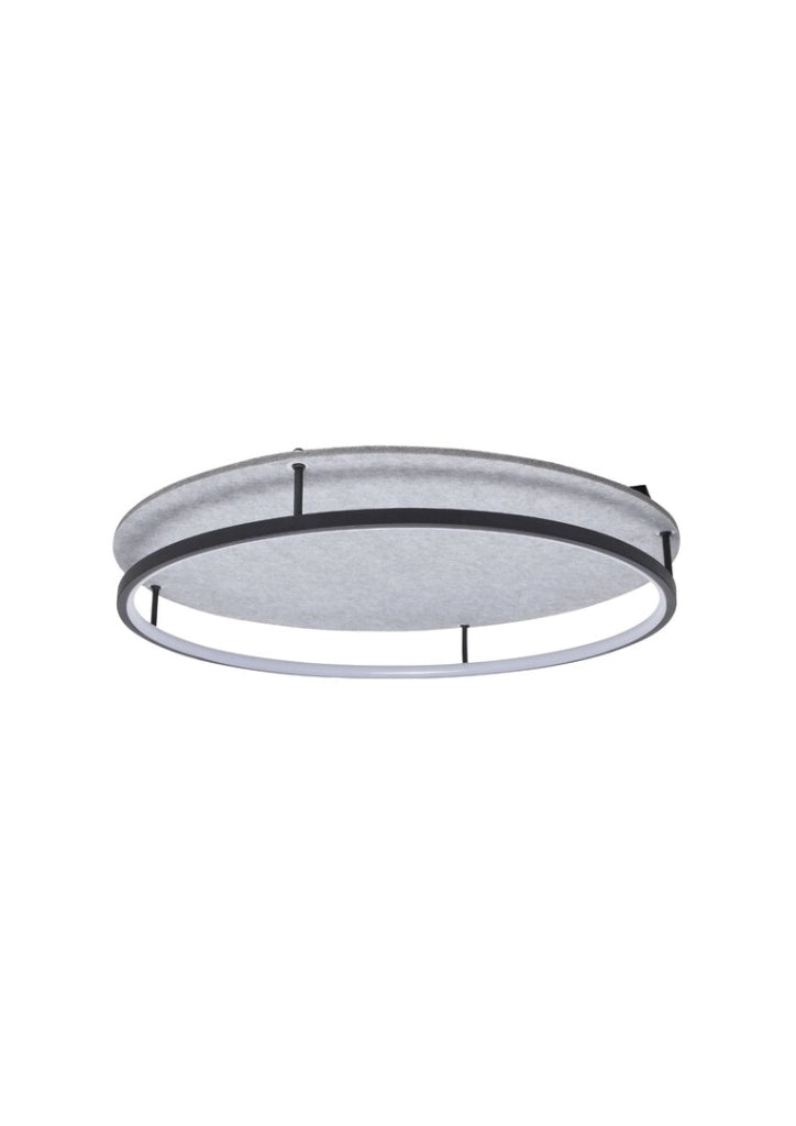 Plafoniera LED Rabalux Farenzo anello feltro grigio 40W