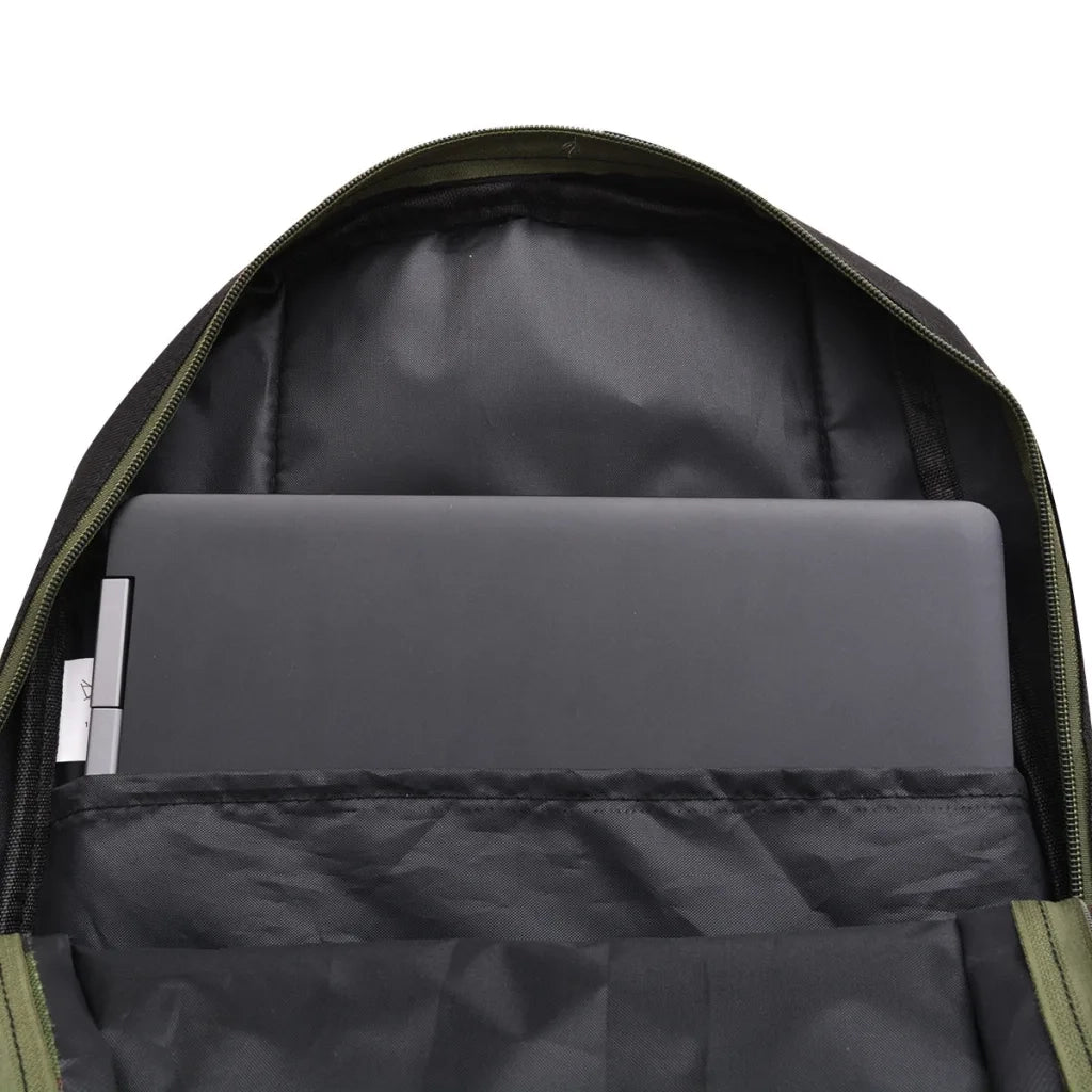 Zaino da Scuola 40L Nero e Mimetico CFW7621761