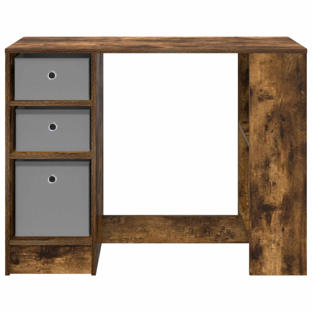 Scrivania Rovere fumé 100 x 40 x 75 cm Legno multistrato 8000456
