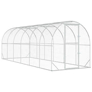 Pollaio Argento 600 x 200 x 200 cm Acciaio zincato 3434677