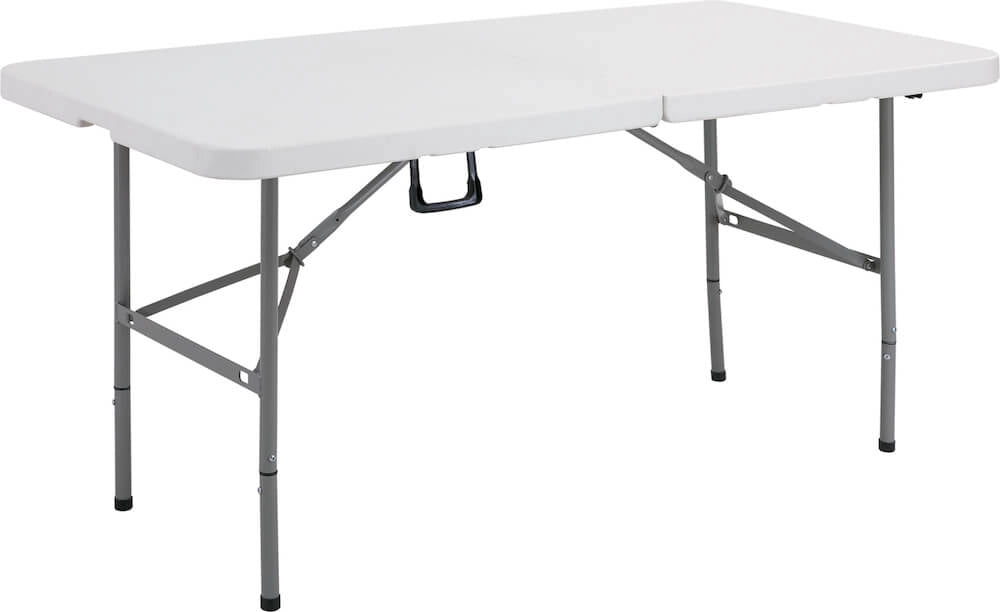 Tavolo Catering Rettangolare Pieghevole Bianco Tosini CZ152F