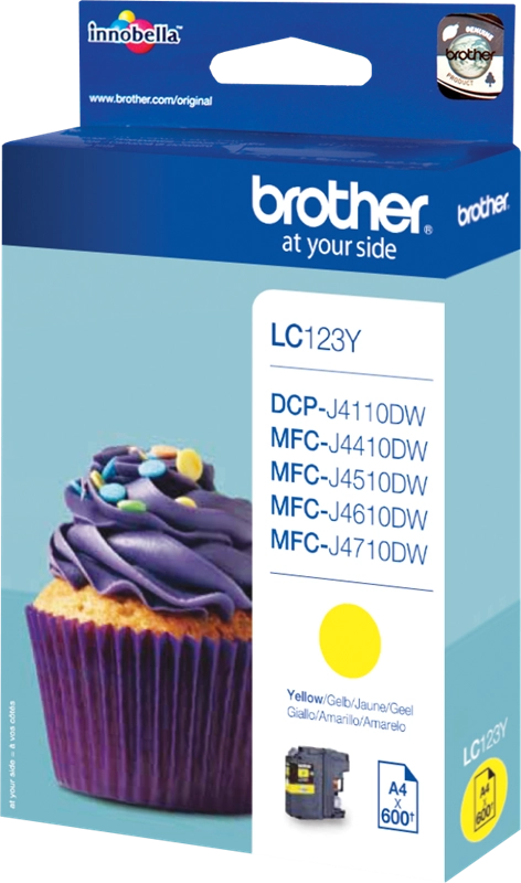 Brother LC-1240Y cartuccia d'inchiostro 1 pz Originale Giallo