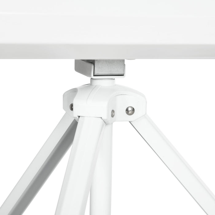 Telo Proiettore 120 Pollici 244x183 cm in Tessuto a Rete Bianco