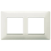 VIMAR PLANA - PLACCA 4M (2+2) INT57 AVORIO
