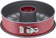 Pad per Cucina in Acciaio Inox con Disco e Manico a Veloce Asciugatura - Ø 28 cm - Laccato Rame - Rettifica Antiaderente