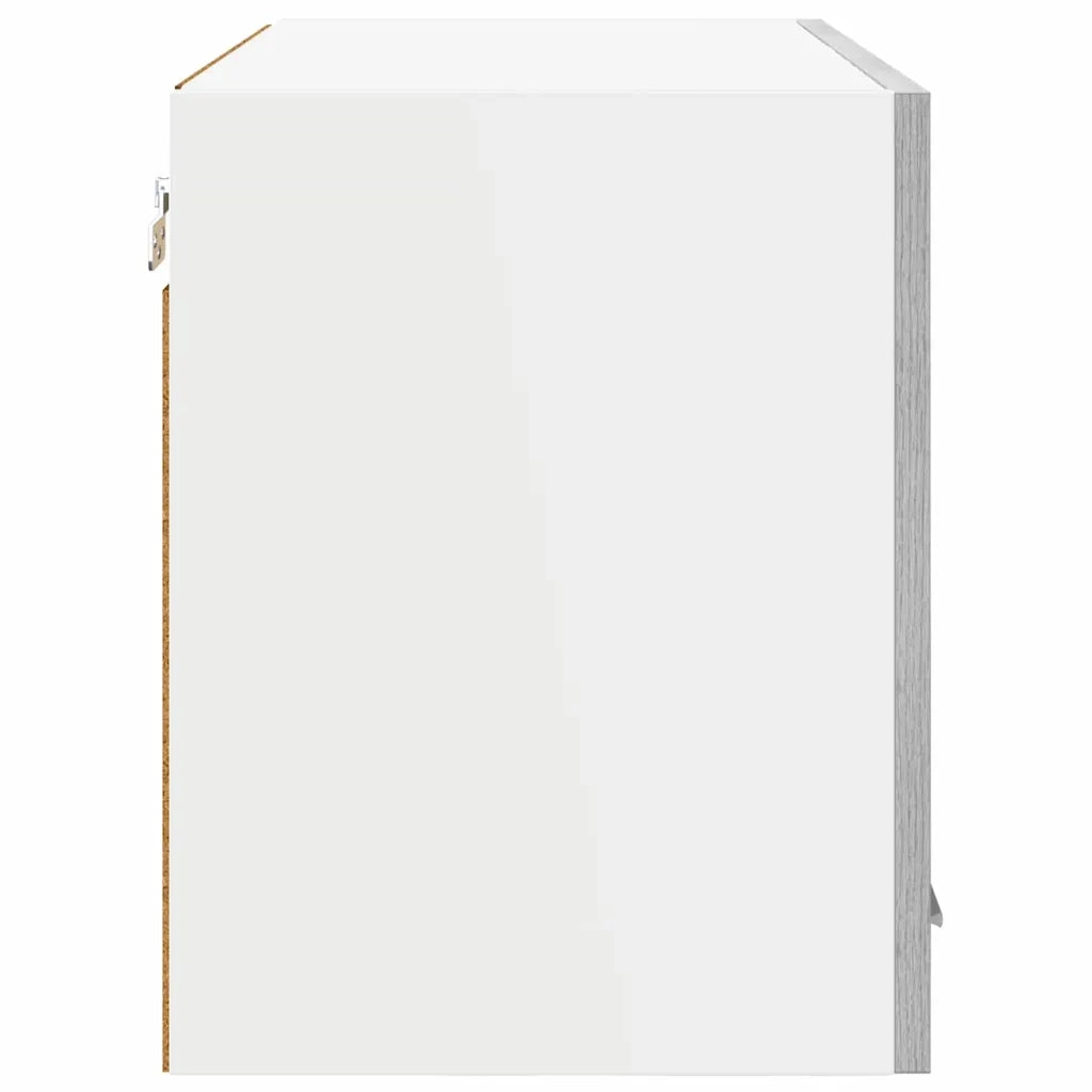 Armadio pensile con porta 2 pcs Grigio Sonoma 60 x 31 x 40 cm