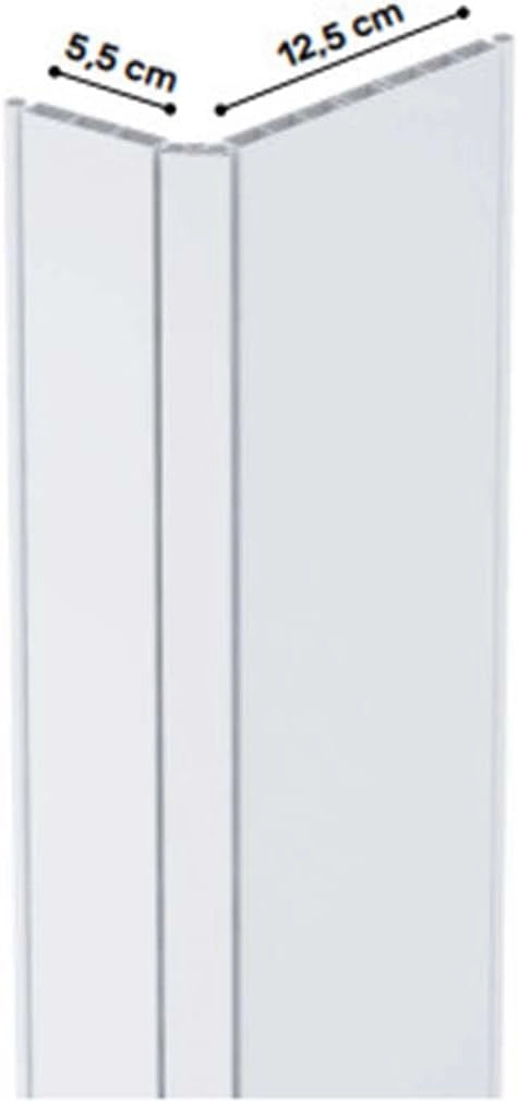 PORTA A SOFFIETTO PVC CM82X214 BIANCO