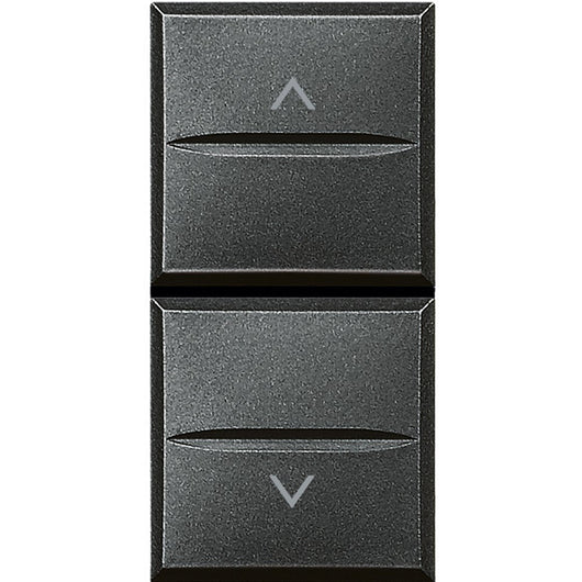 Bticino Axolute Commutatore Doppio Pulsante HS4027