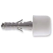 TASSELLO CON FERMAPORTA SB 9/12 - Ø 9x40 mm - colore bianco - 50 pezzi- FISCHER