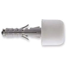 TASSELLO CON FERMAPORTA SB 9/12 - Ø 9x40 mm - colore bianco - 50 pezzi- FISCHER