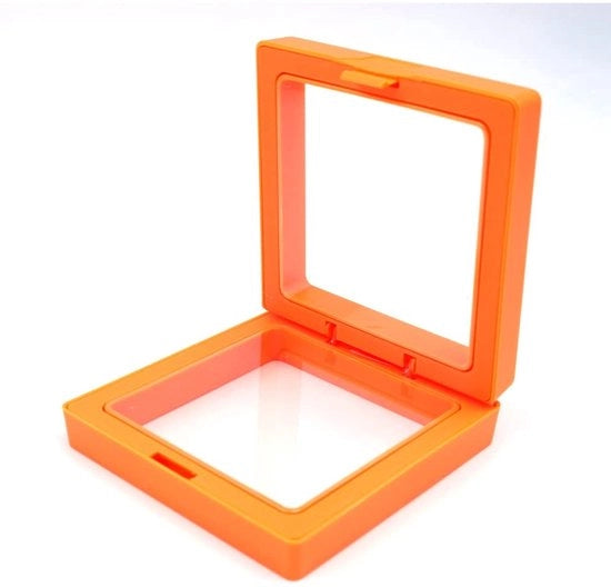 Cassa di Presentazione Transparente per 10 Stuks - Protezione da Contatti - Cornice a Schermo 3D - Impermeabile - Membranature di Plastica Flessibili - Cassa di Presentazione