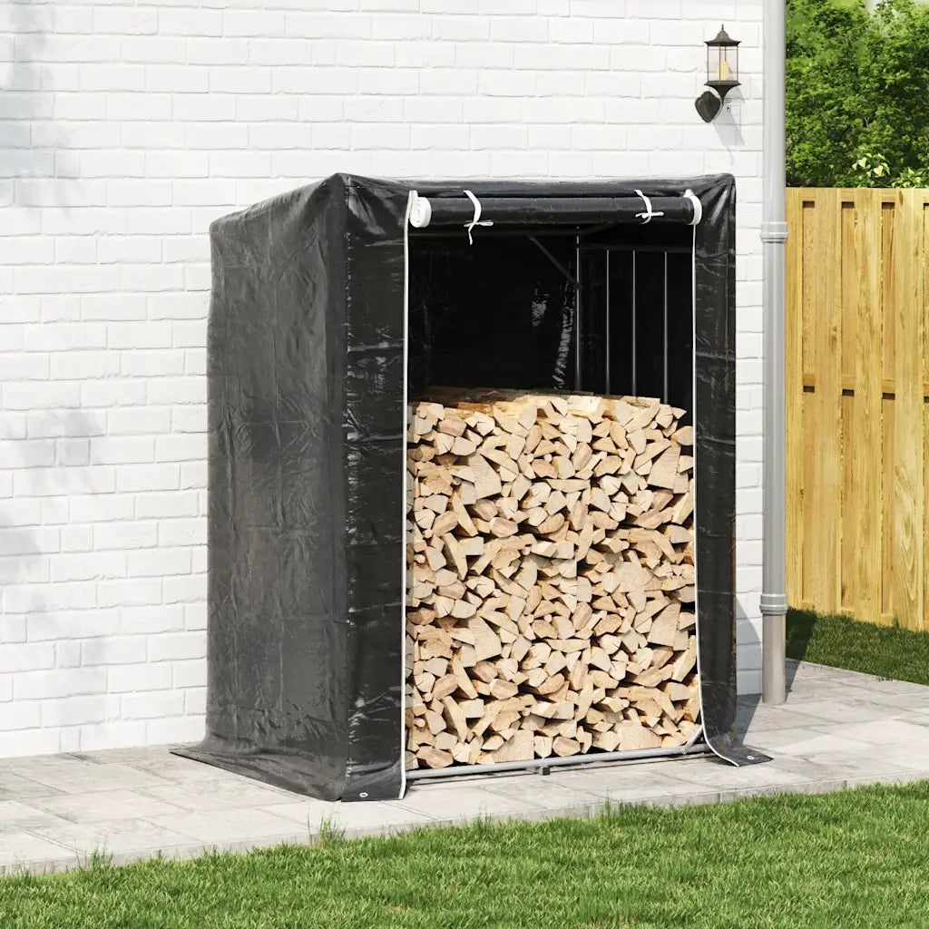 Rastrelliera per Legna con Copertura Antipioggia 150x100x200 cm 4104955