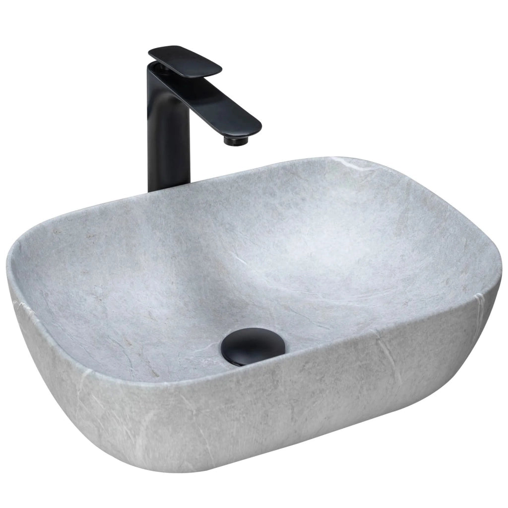 Lavabo Da Appoggio Rea Livia Grey