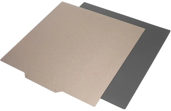 Piattaforma di costruzione 250x250mm - stampante a iniezione di polietilene - a doppia faccia - resistente alle abrasioni - resistente alle abrasioni - adesione fino a 300℃