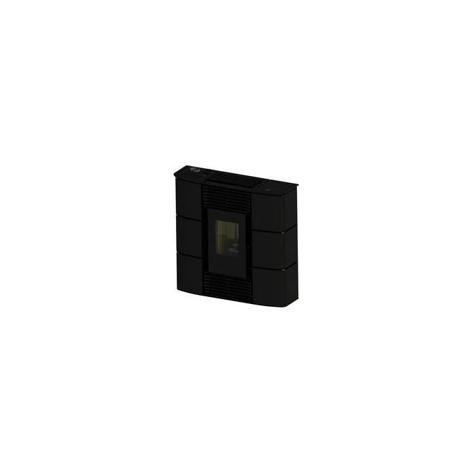 Cola Sprint stufa Libera installazione Pellet Nero