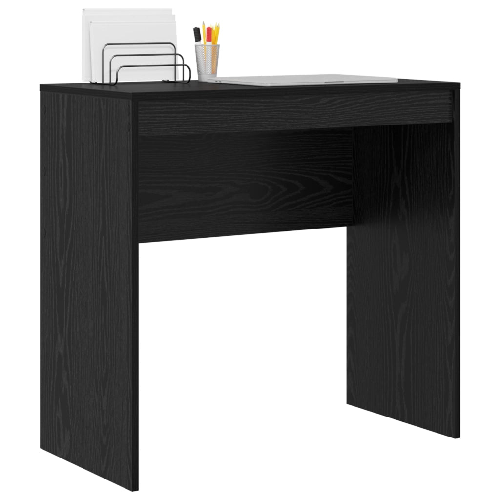 Scrivania in Rovere Nero Rovere nero Legno ingegnerizzato