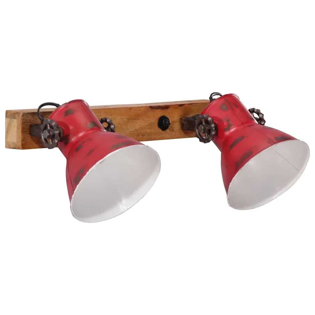 Lampada a Parete 25 W Rosso Anticato 45x25 cm E27 CFW6692700