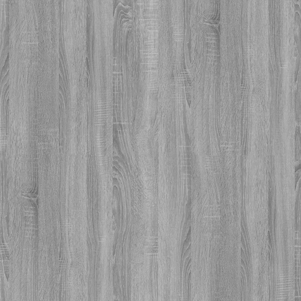 Credenza con 4 Cassetti-Buffet-Armadio da cucina 60x30,5x71 cm Grigio sonoma