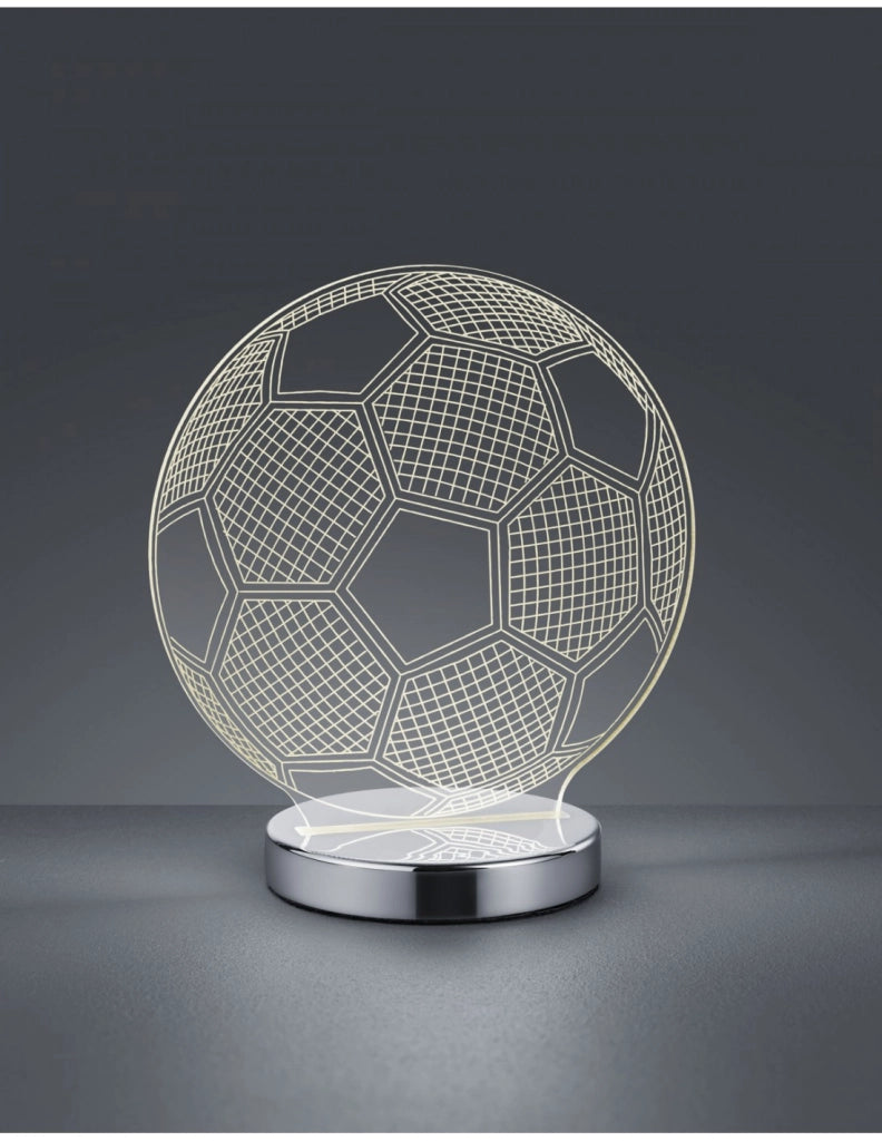 Lampada da Tavolo Ball Pallone Led Dimmerabile H22 cm Trio Lighting